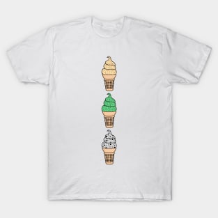 Ice Cream Lover Oreo, Peanut Butter, & Mint T-Shirt